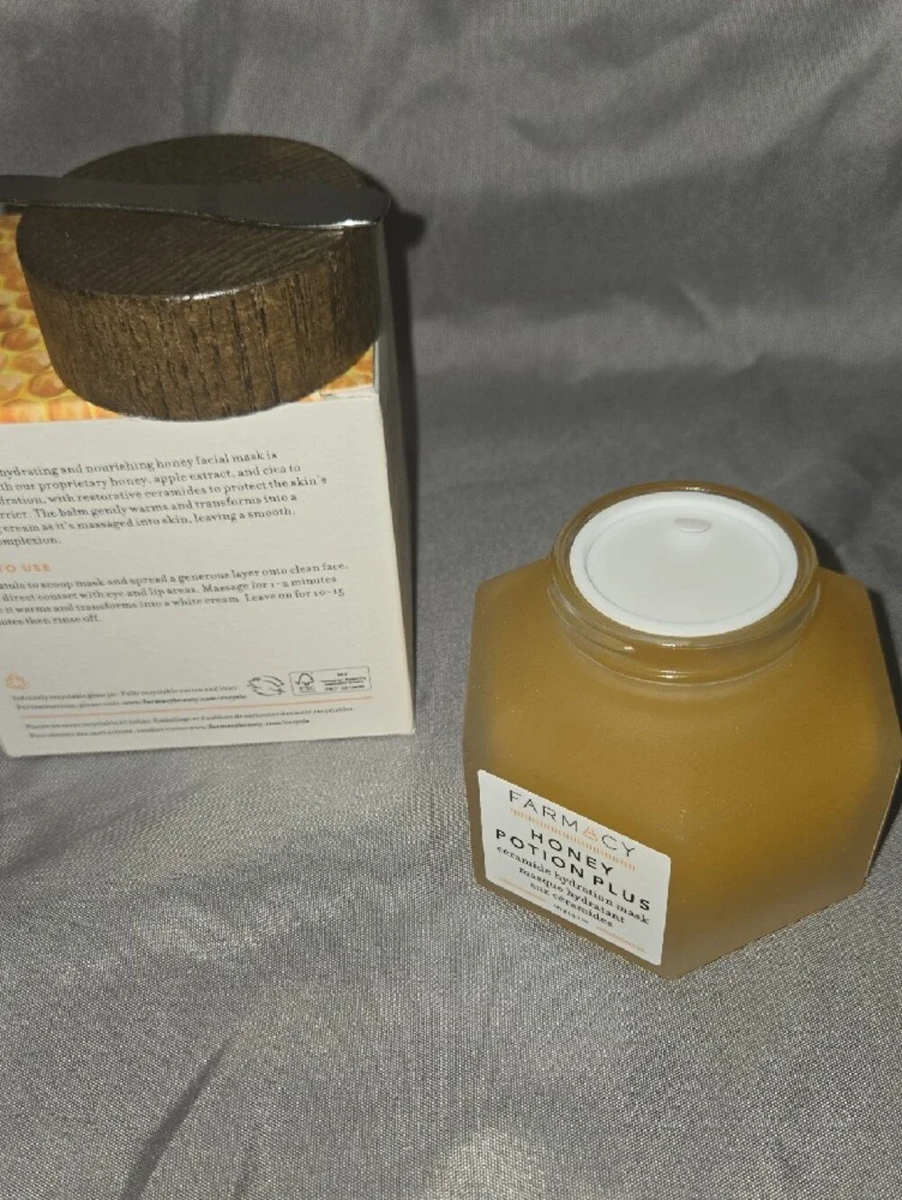 Farmacy Honey Potion Plus Hydrating Mask With Ceramides - Honey Gold